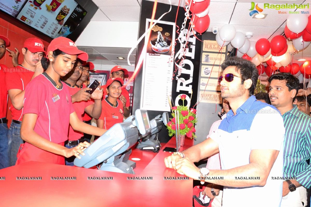 Sudheer Babu launched KFC at The Forum Sujana Mall, Hyderabad