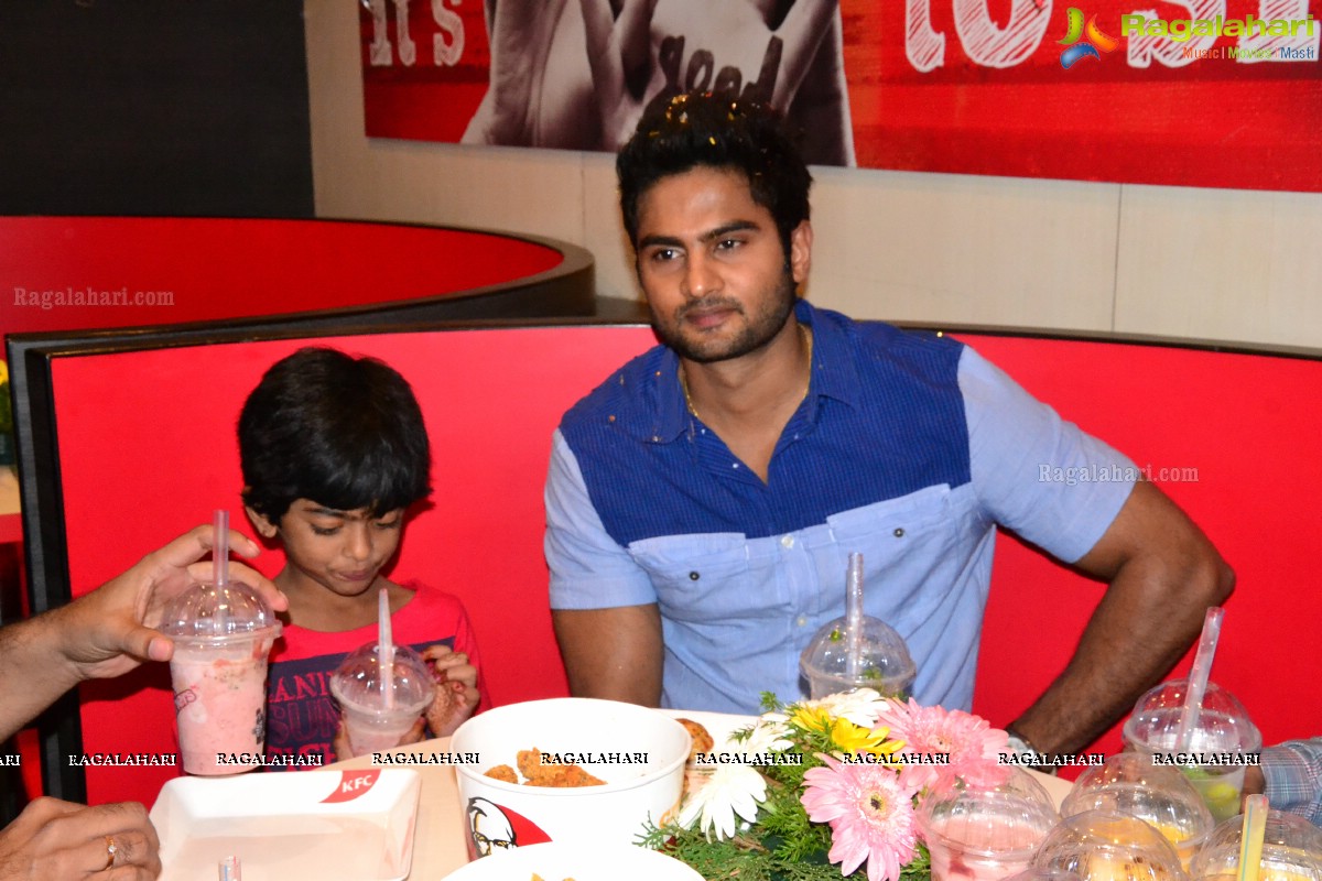 Sudheer Babu launched KFC at The Forum Sujana Mall, Hyderabad