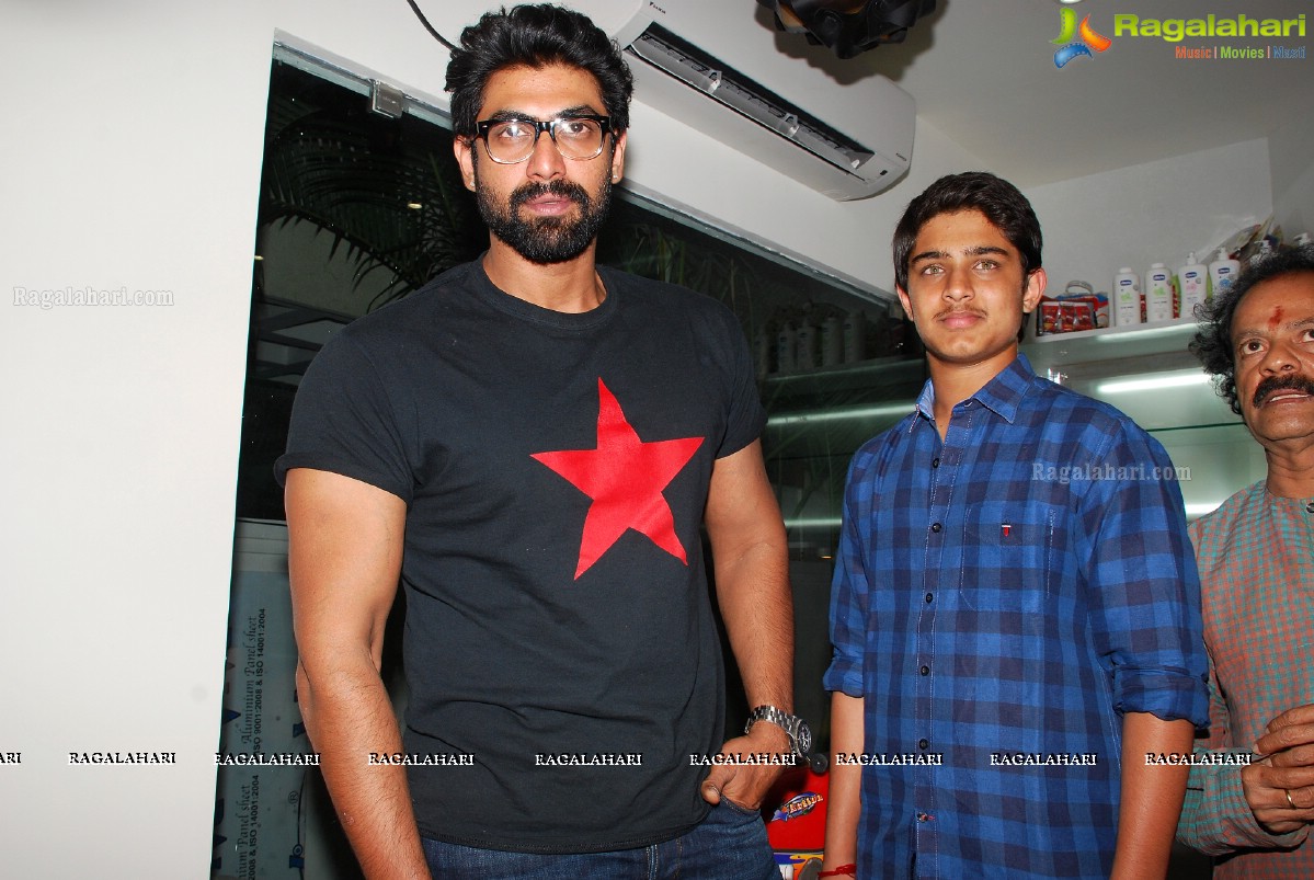 Rana Daggubati launches Alexander Hair & Beauty Lounge