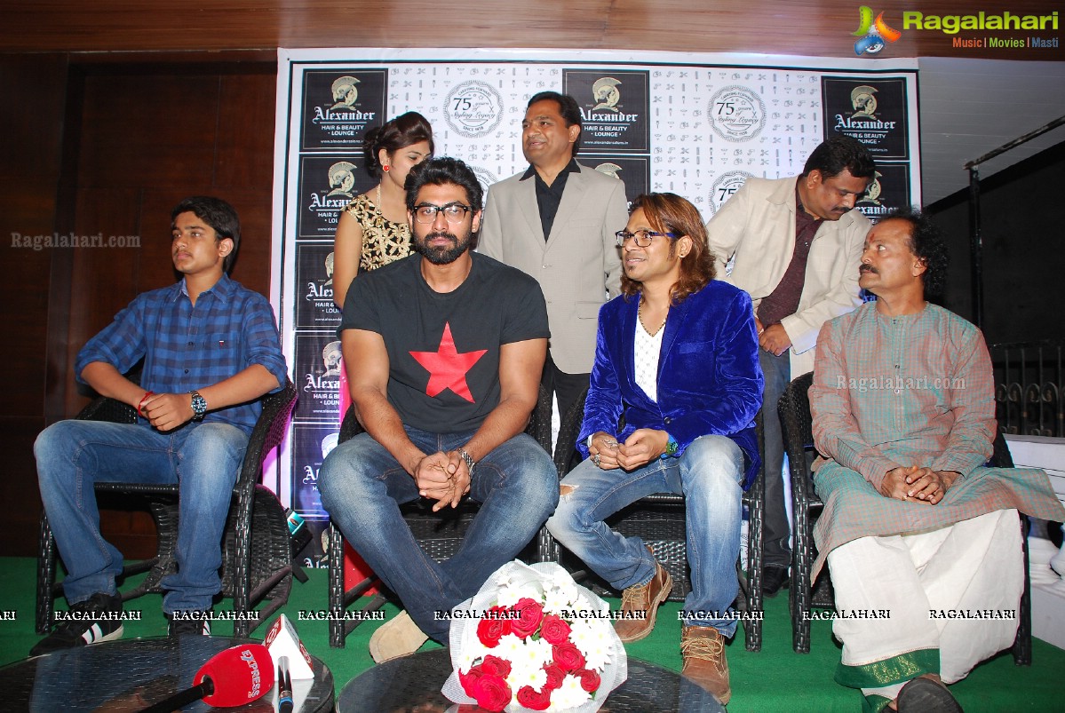 Rana Daggubati launches Alexander Hair & Beauty Lounge