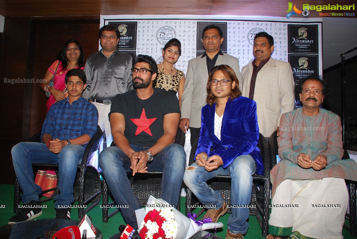 Rana Daggubati launches Alexander Hair & Beauty Lounge