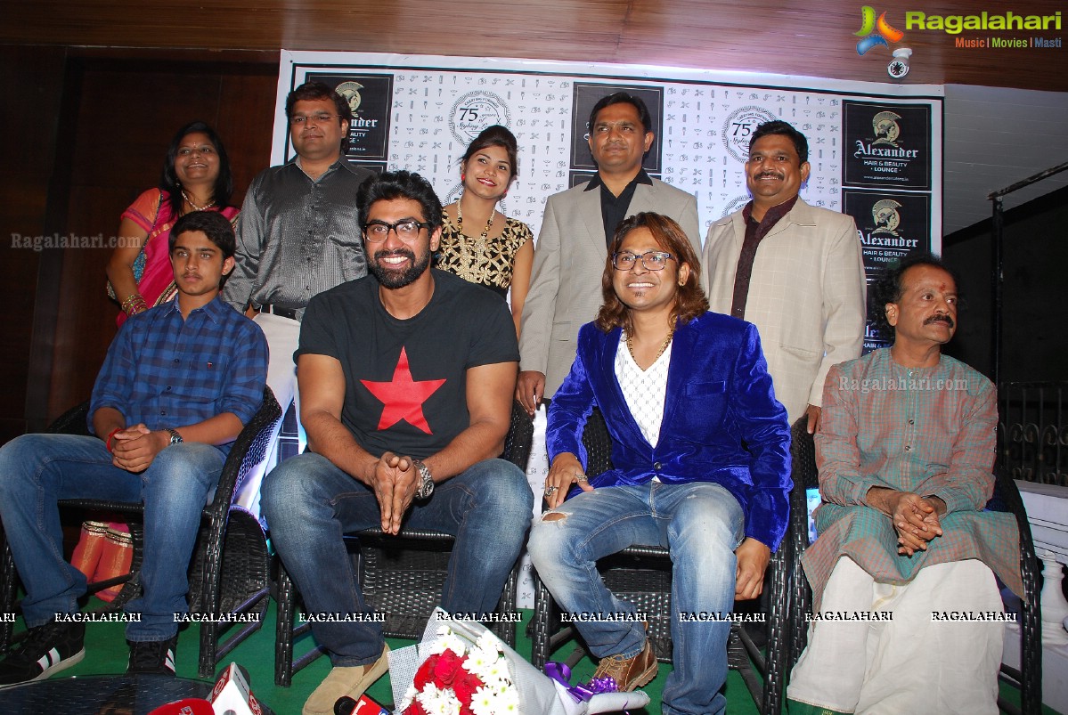 Rana Daggubati launches Alexander Hair & Beauty Lounge