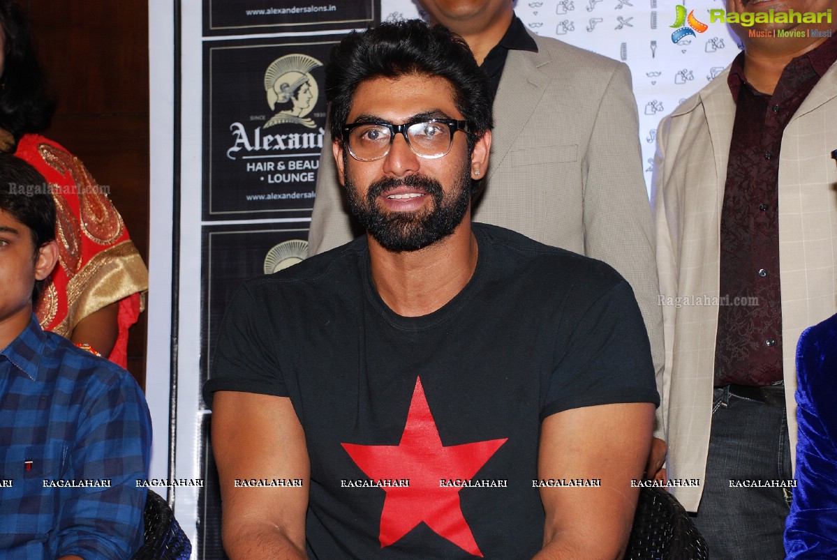 Rana Daggubati launches Alexander Hair & Beauty Lounge