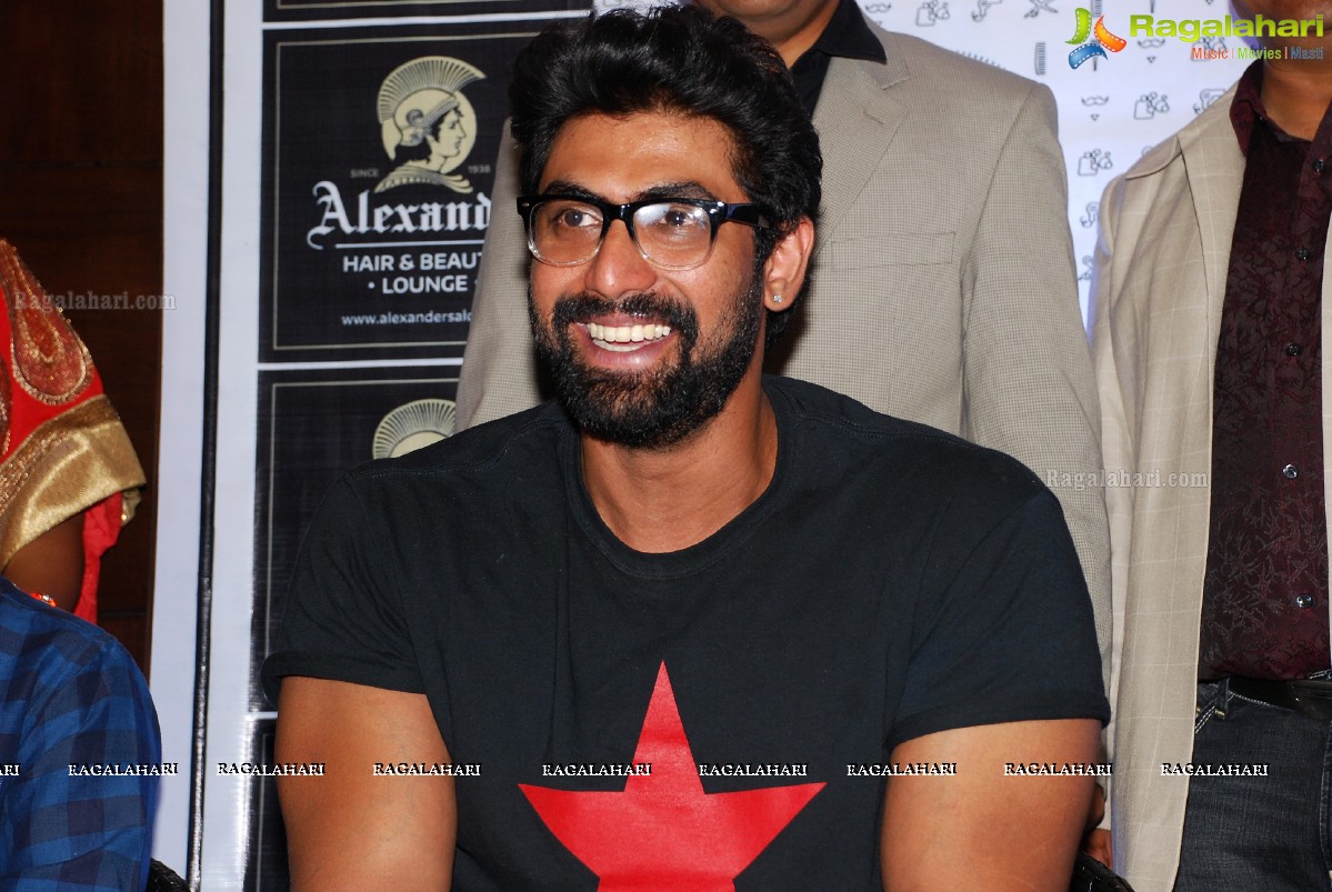 Rana Daggubati launches Alexander Hair & Beauty Lounge