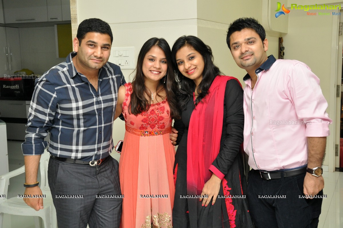 Anniversary Celebrations of Nidhi and Sandeep