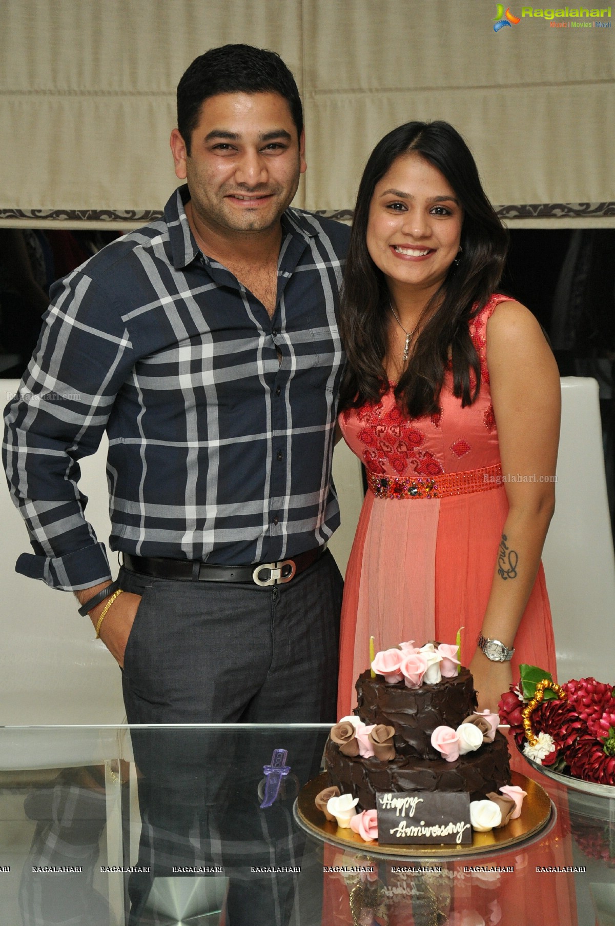 Anniversary Celebrations of Nidhi and Sandeep