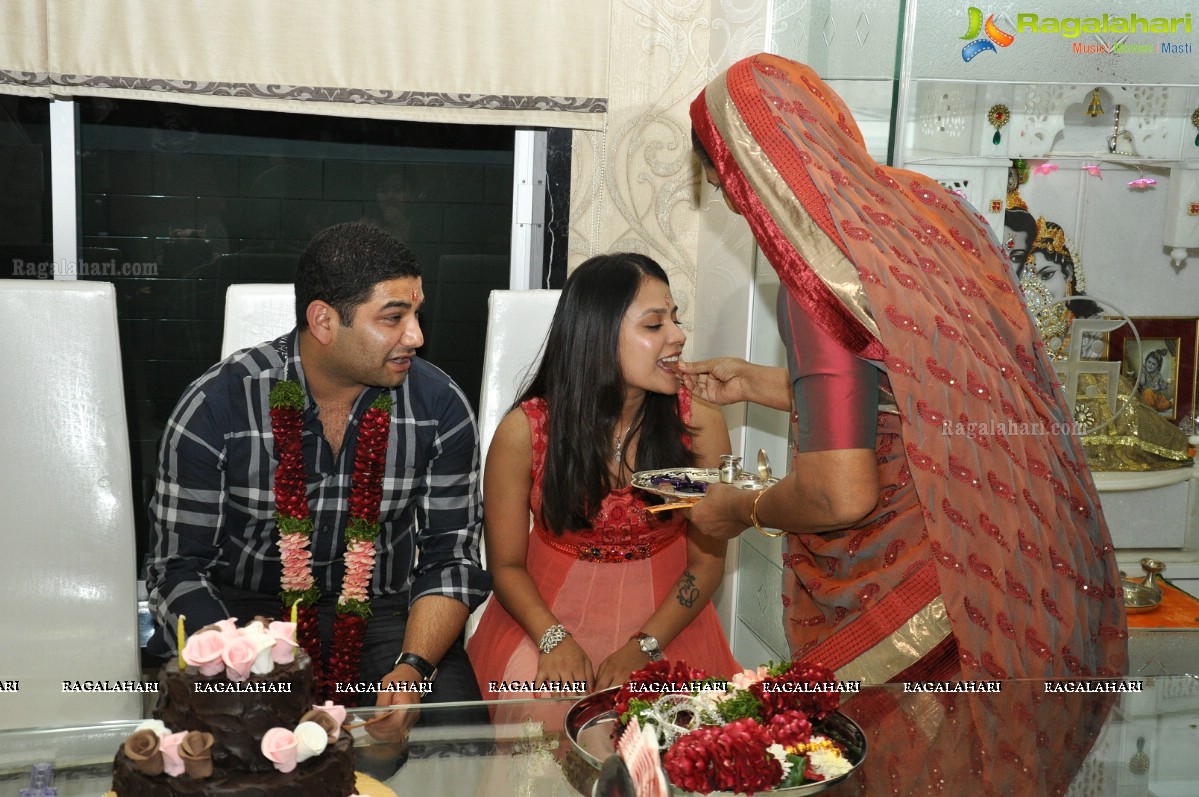 Anniversary Celebrations of Nidhi and Sandeep