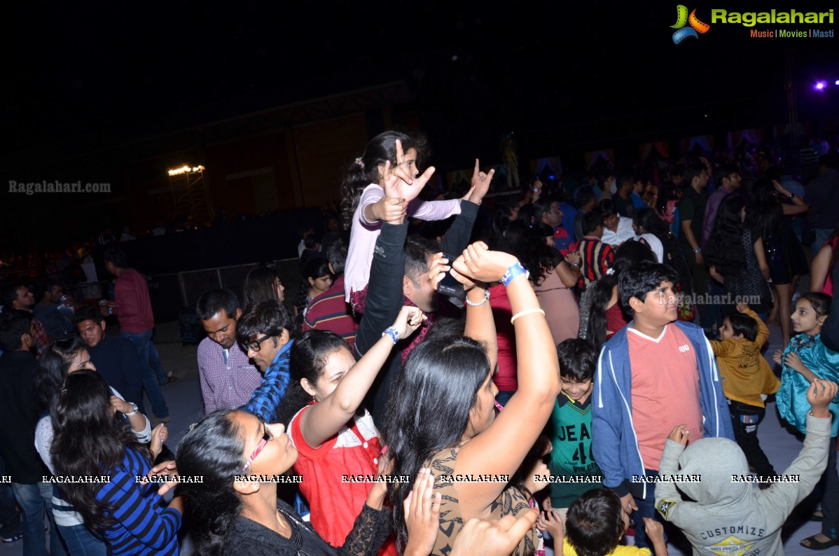 2015 New Year's Eve Celebrations at HITEX, Hyderabad