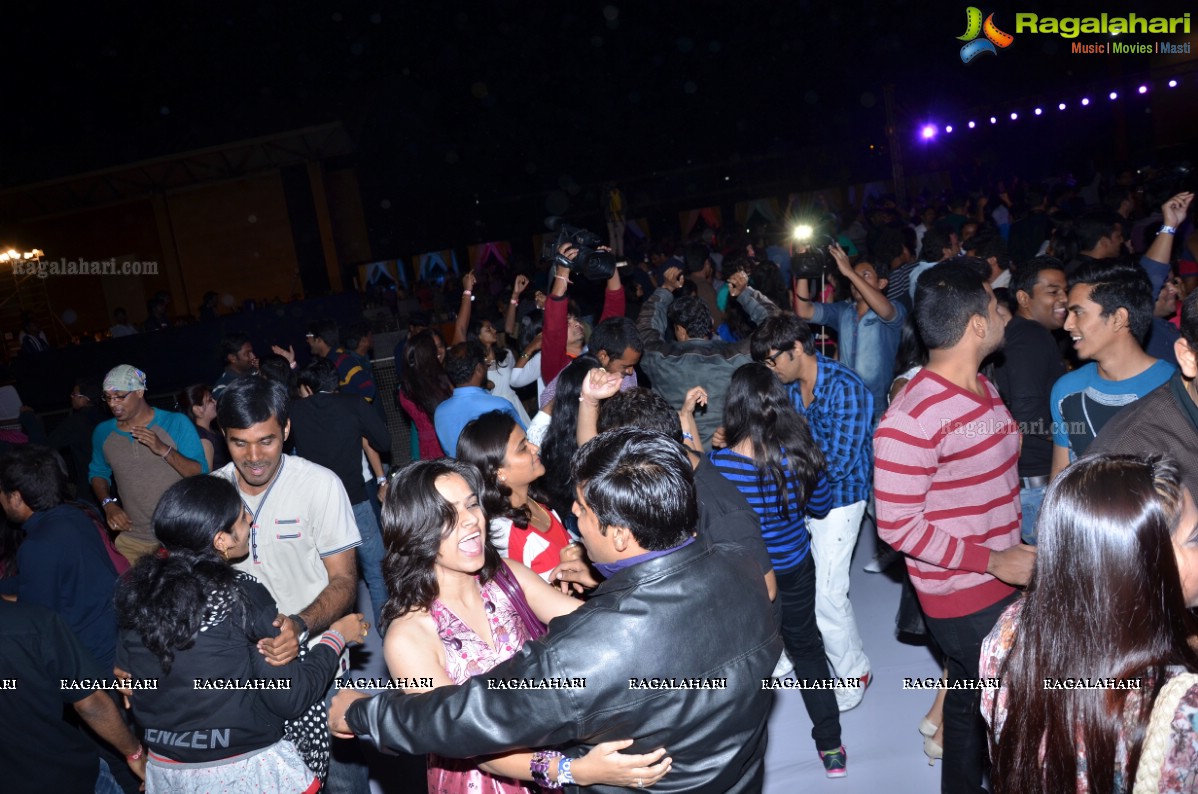 2015 New Year's Eve Celebrations at HITEX, Hyderabad