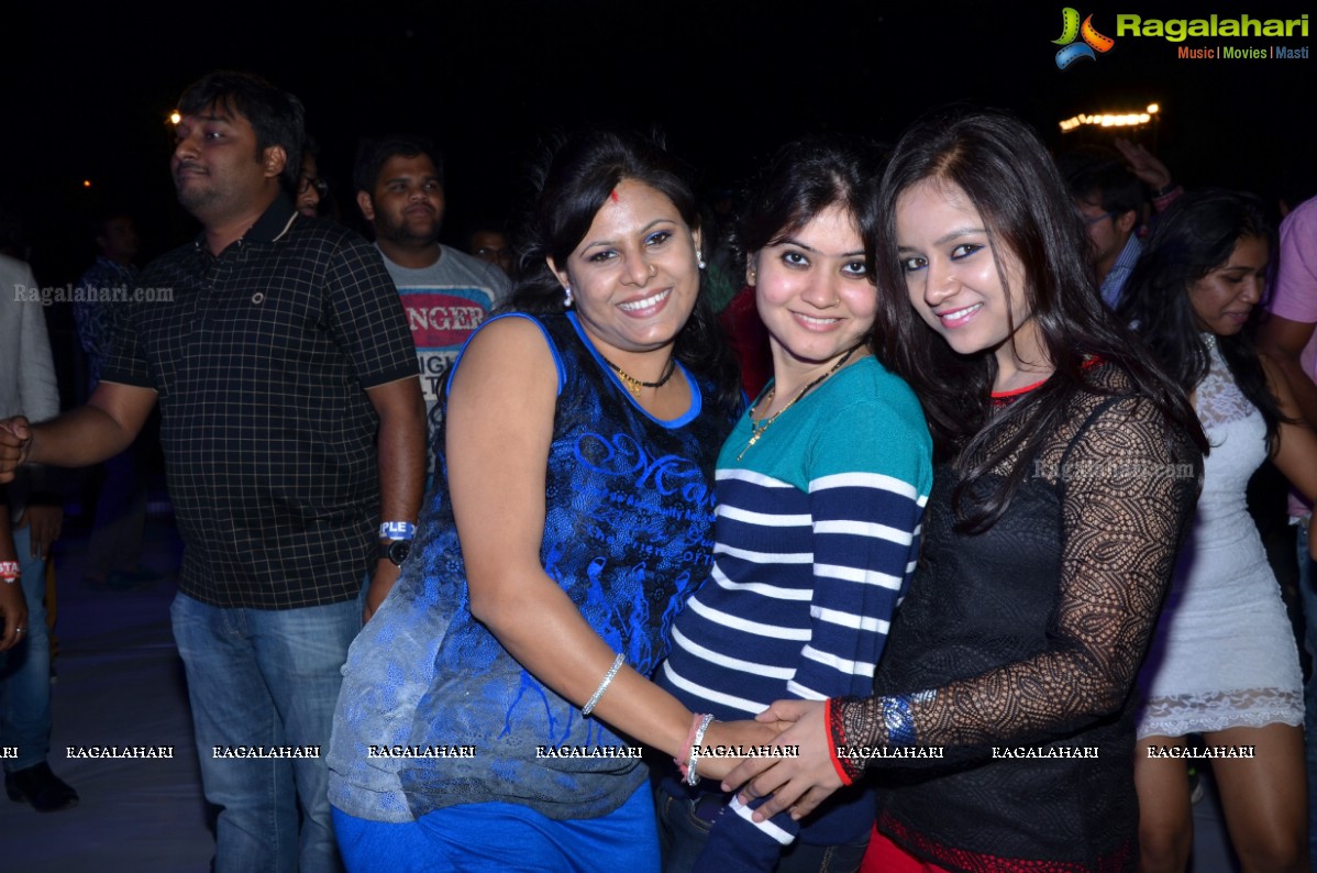 2015 New Year's Eve Celebrations at HITEX, Hyderabad