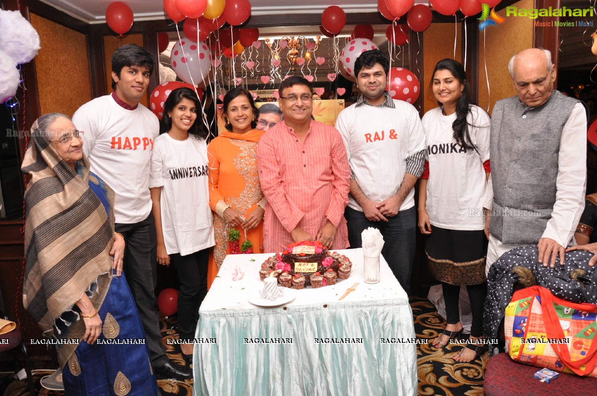 Raj-Monika Tapadia 25th Wedding Anniversary