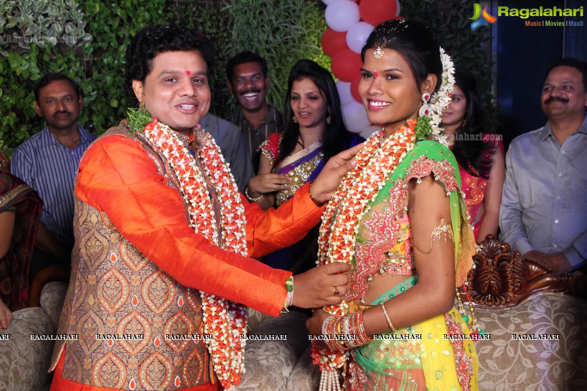 Engagement Ceremony of Sandeep and Sashi 