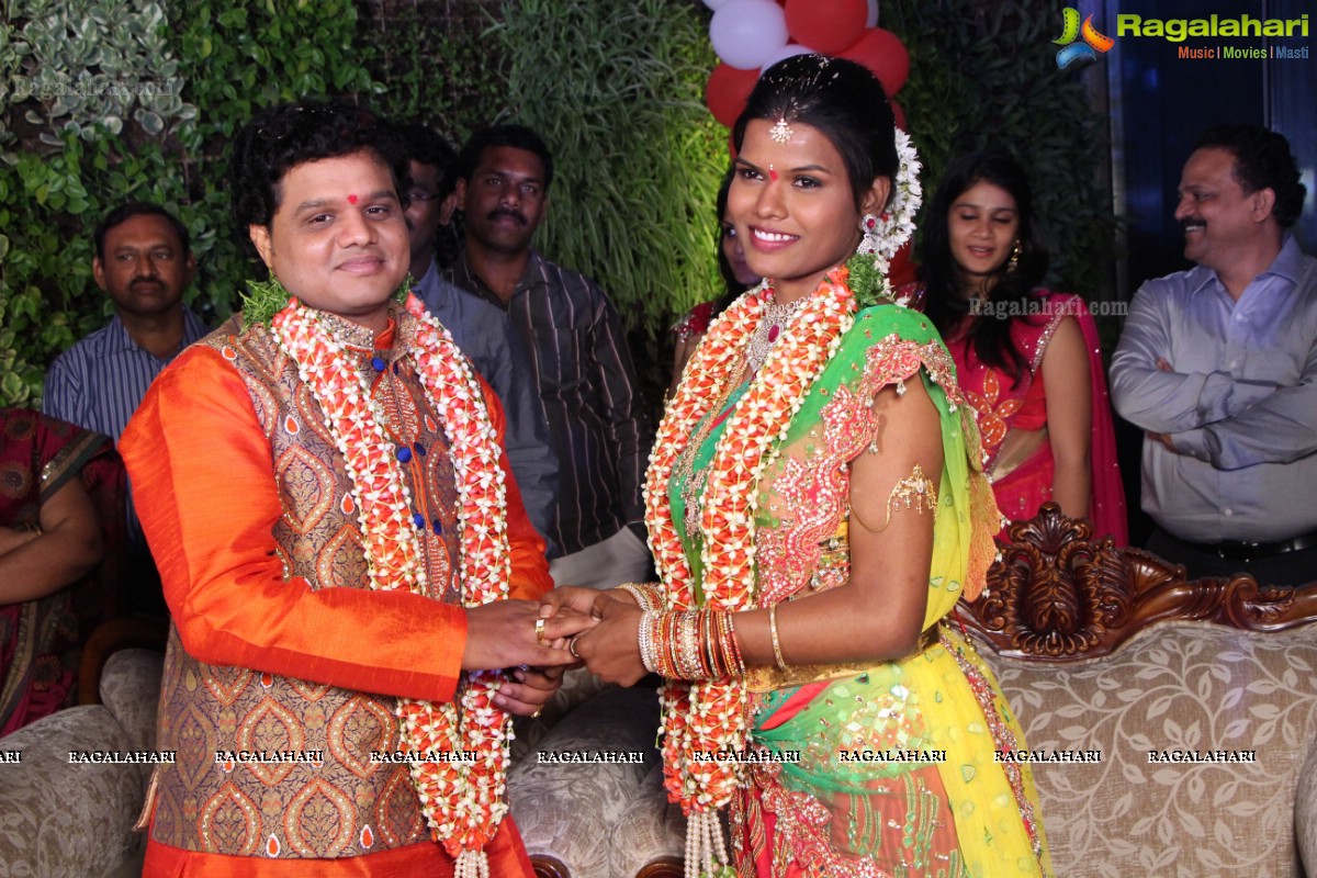 Engagement Ceremony of Sandeep and Sashi 