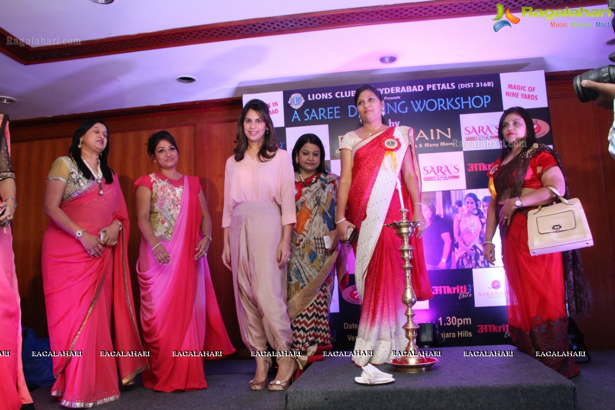 Saree Draping Workshop by Dolly Jain