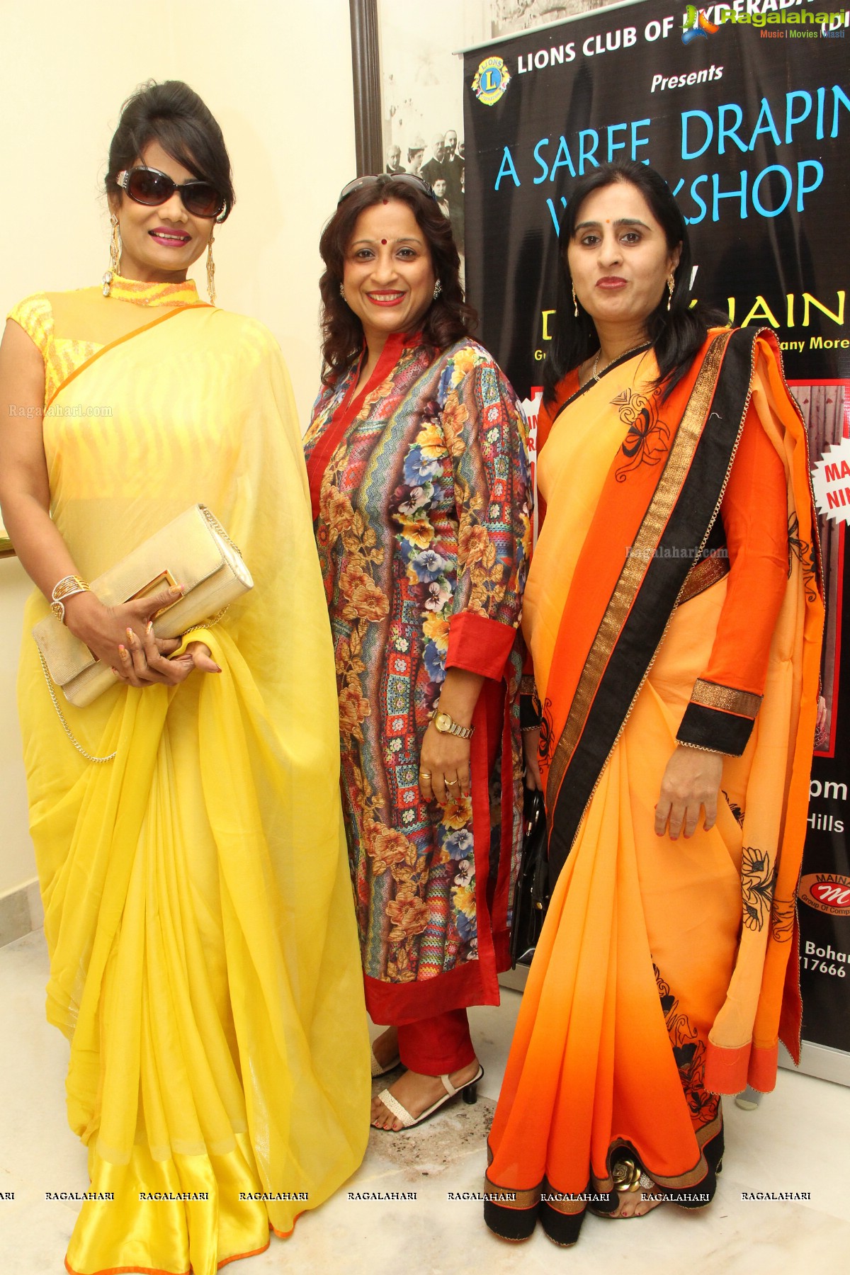 Saree Draping Workshop by Dolly Jain