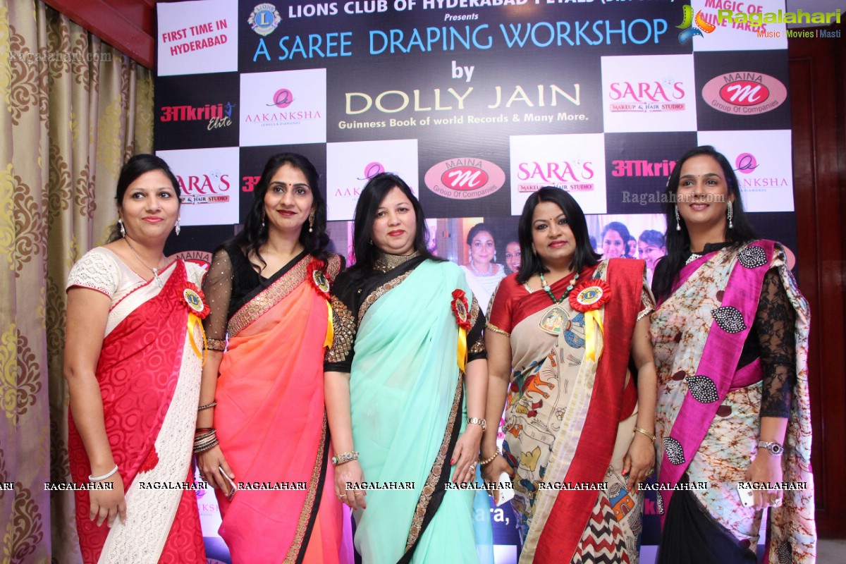 Saree Draping Workshop by Dolly Jain