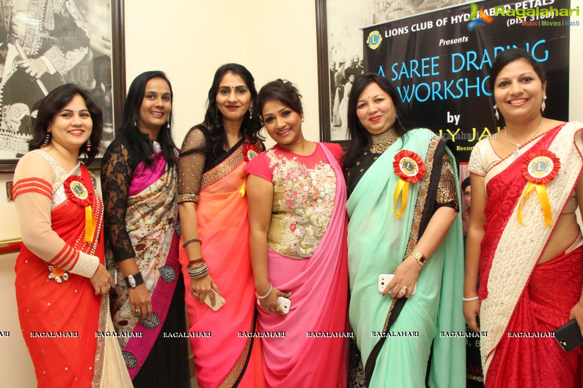 Saree Draping Workshop by Dolly Jain