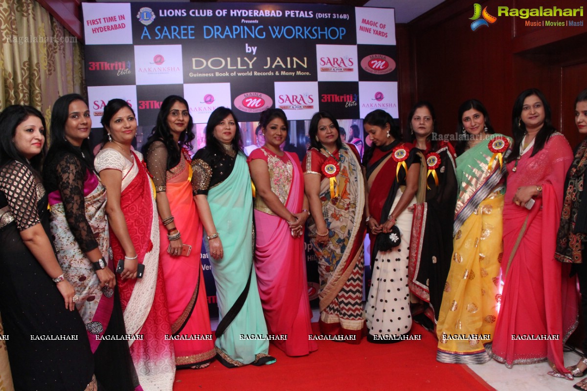 Saree Draping Workshop by Dolly Jain