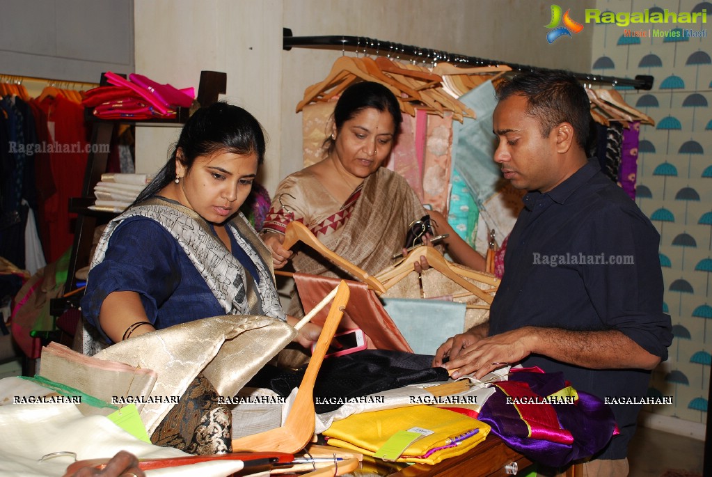 Shaher an exhibition of Varanasi Sarees at Good Earth