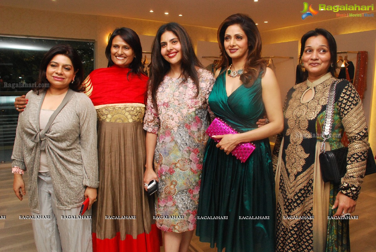 Sridevi Kapoor introduced a new clothing line, 'Mahe Ayyappan'at Angasutra