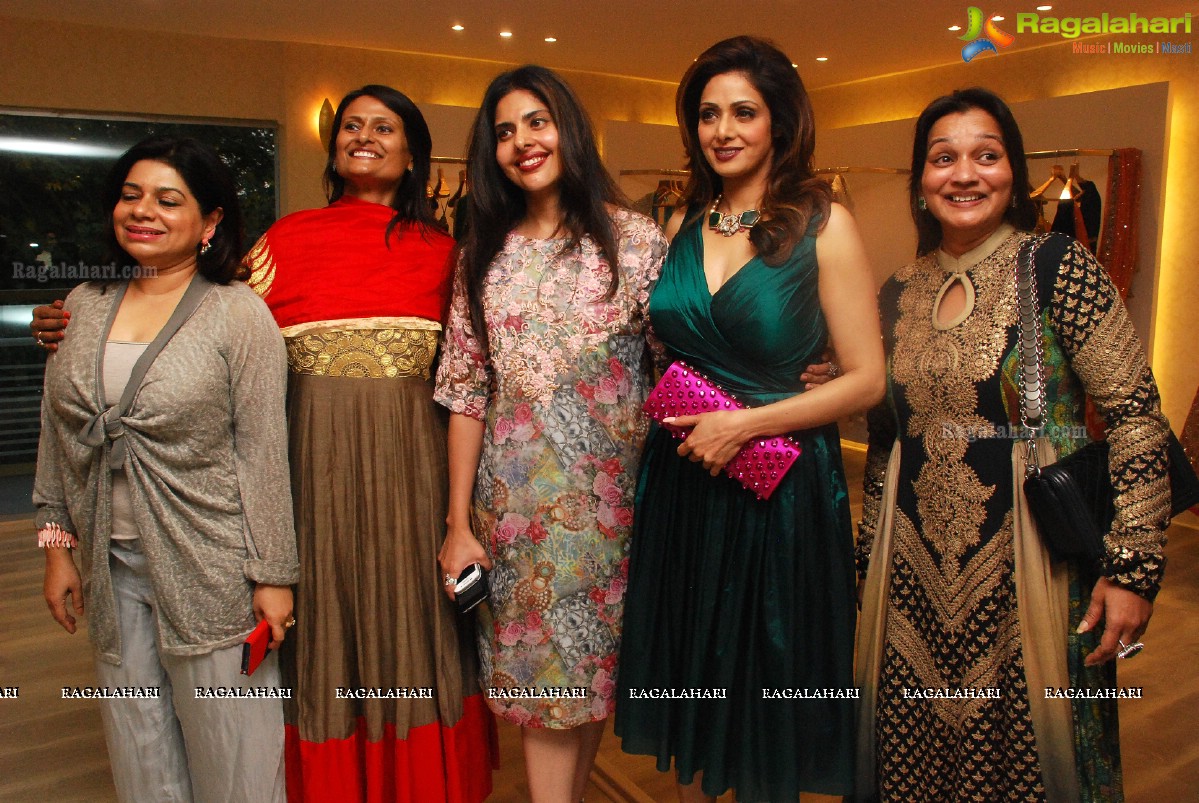 Sridevi Kapoor introduced a new clothing line, 'Mahe Ayyappan'at Angasutra