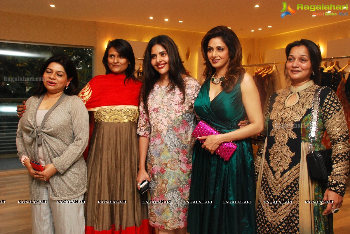 Sridevi Kapoor introduced a new clothing line, 'Mahe Ayyappan'at Angasutra