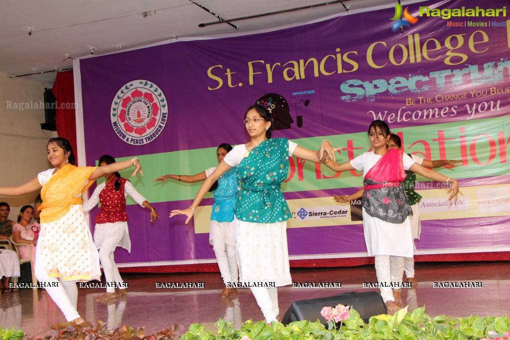 St. Francis College for Women Spectrum 2014