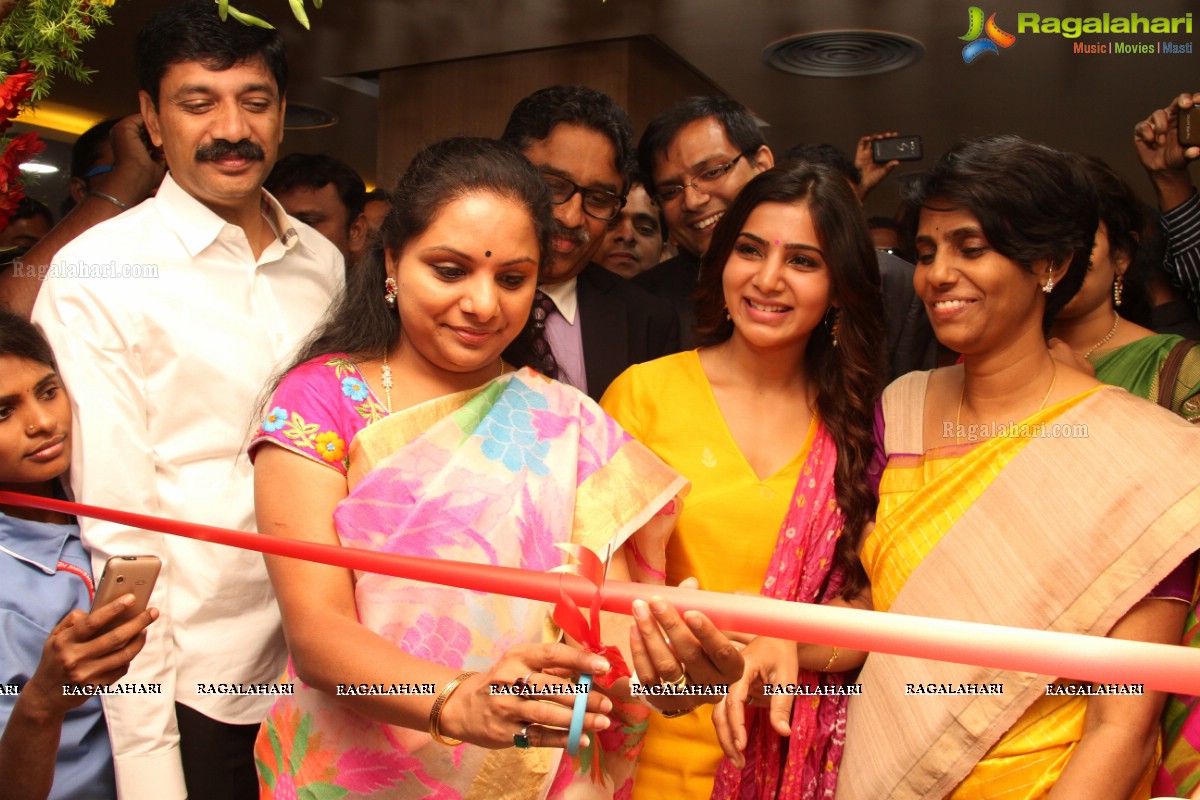 Samantha-Kavitha launches Sunshine Woman And Child Centre in Madhapur, Hyd