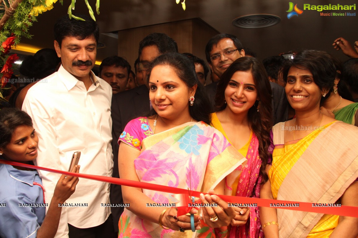 Samantha-Kavitha launches Sunshine Woman And Child Centre in Madhapur, Hyd