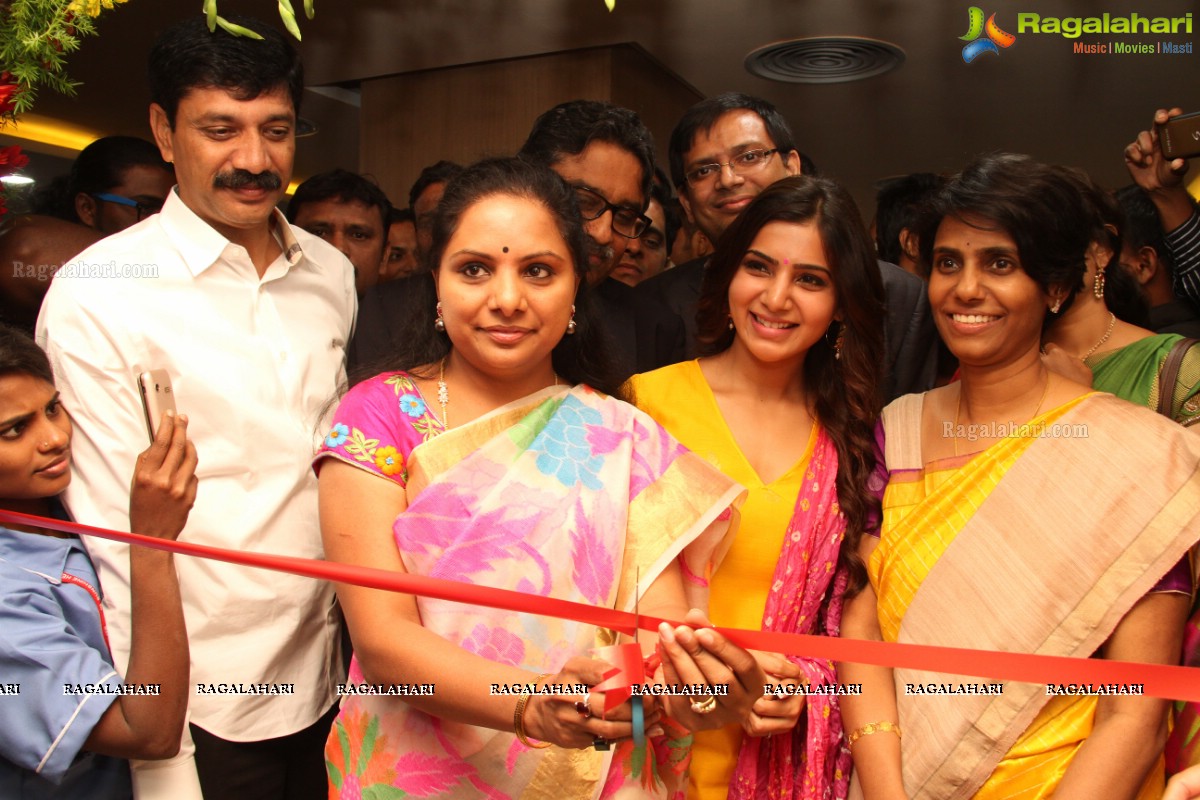 Samantha-Kavitha launches Sunshine Woman And Child Centre in Madhapur, Hyd