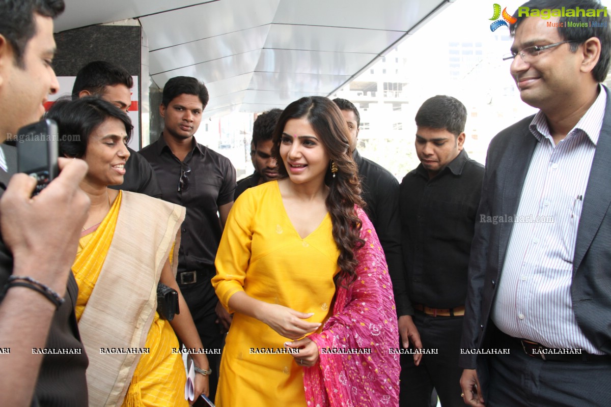 Samantha-Kavitha launches Sunshine Woman And Child Centre in Madhapur, Hyd