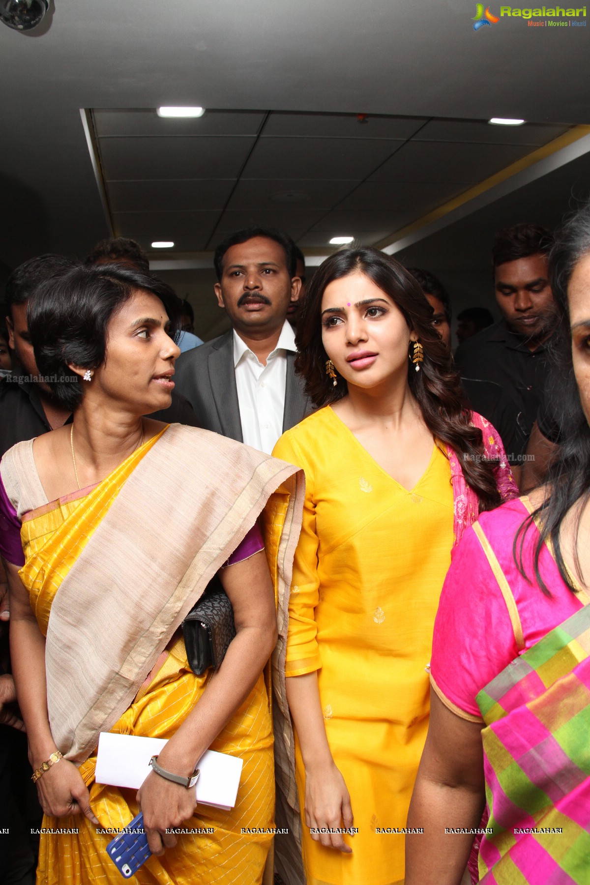 Samantha-Kavitha launches Sunshine Woman And Child Centre in Madhapur, Hyd