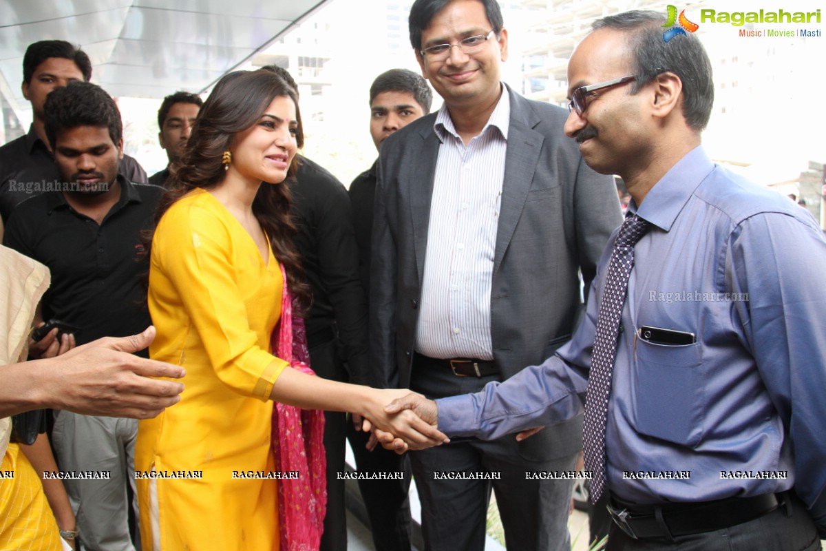 Samantha-Kavitha launches Sunshine Woman And Child Centre in Madhapur, Hyd