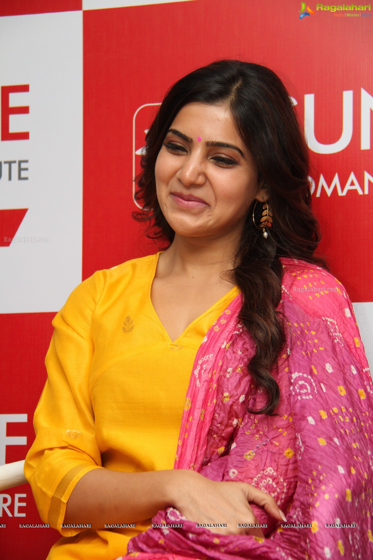 Samantha-Kavitha launches Sunshine Woman And Child Centre in Madhapur, Hyd