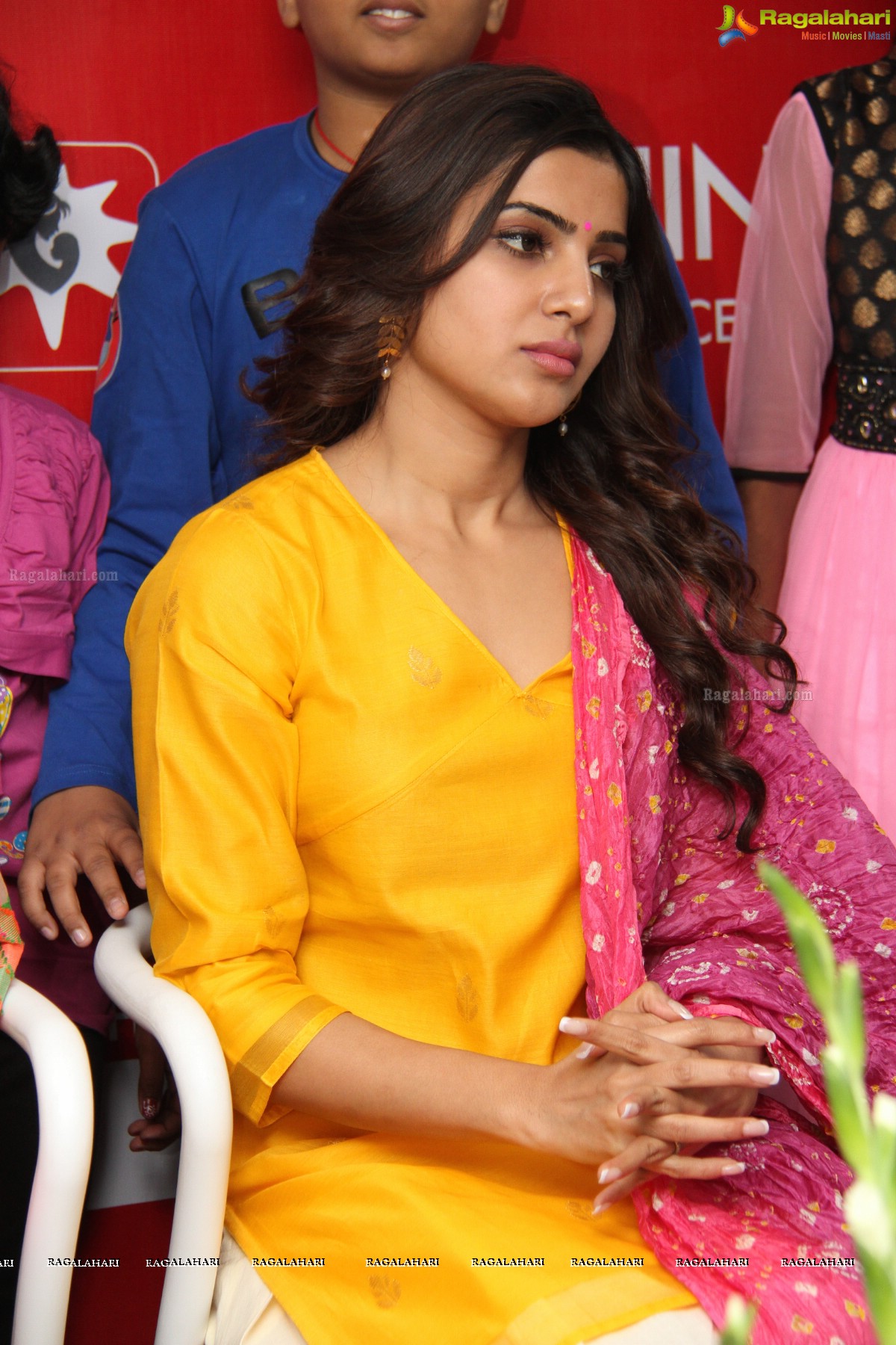 Samantha-Kavitha launches Sunshine Woman And Child Centre in Madhapur, Hyd