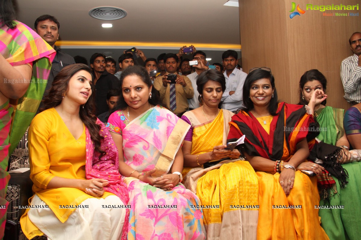 Samantha-Kavitha launches Sunshine Woman And Child Centre in Madhapur, Hyd