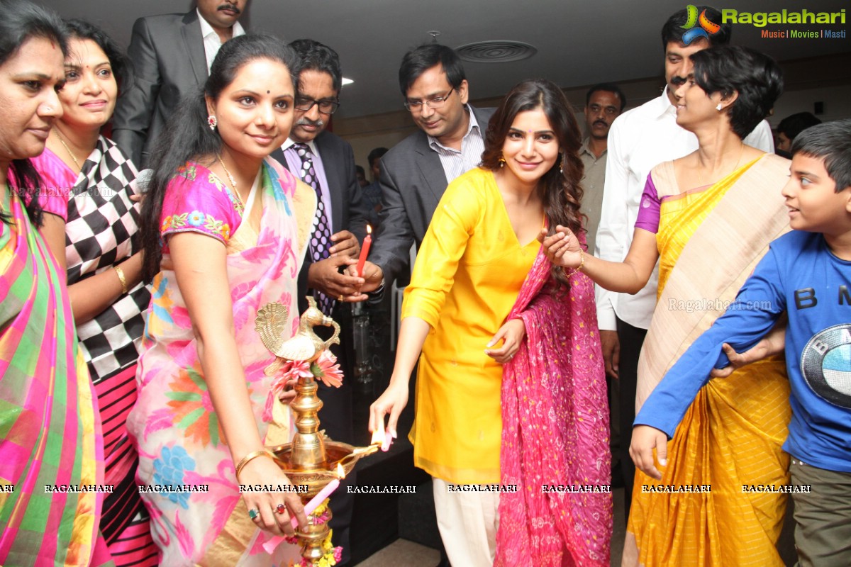 Samantha-Kavitha launches Sunshine Woman And Child Centre in Madhapur, Hyd