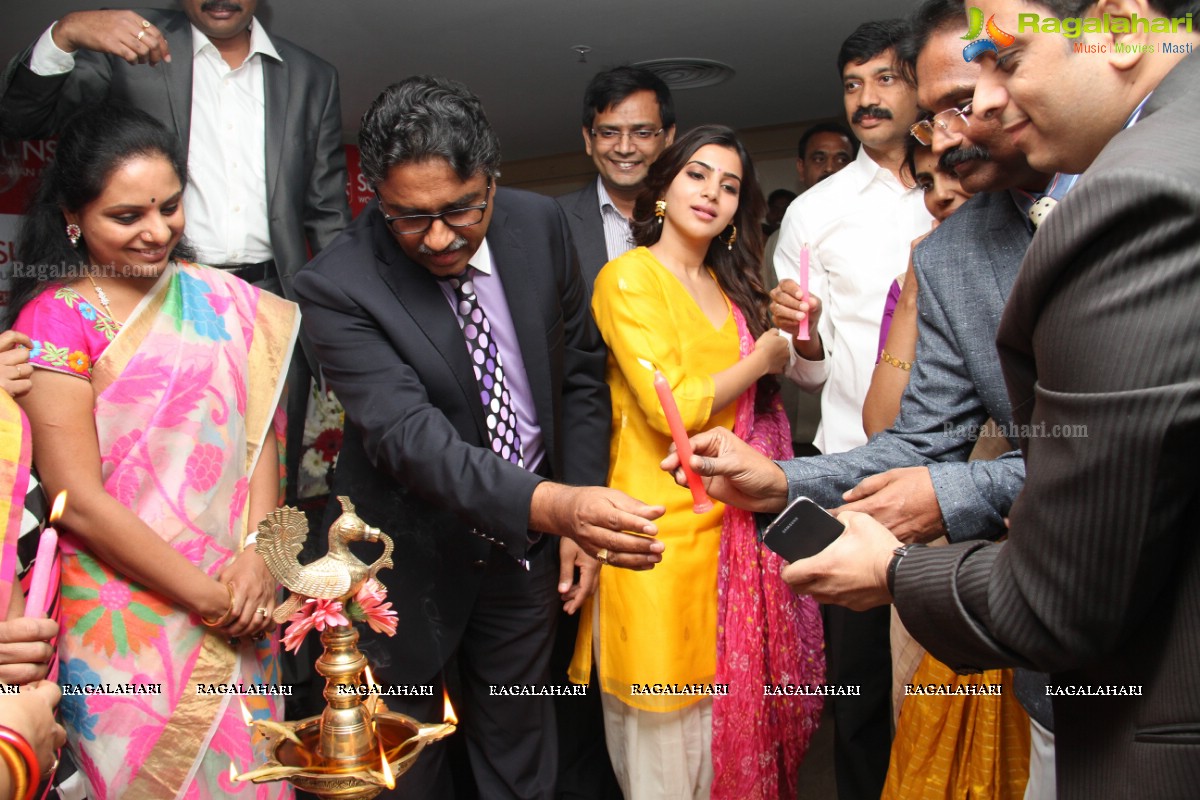 Samantha-Kavitha launches Sunshine Woman And Child Centre in Madhapur, Hyd