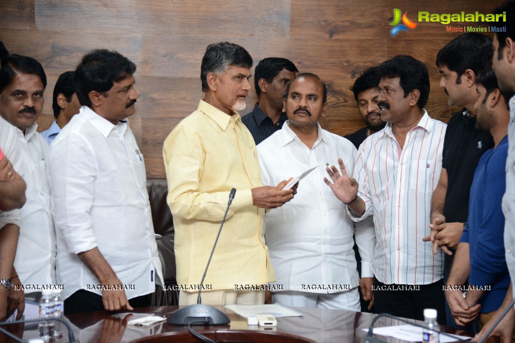 TCA Meets AP CM Nara Chandra Babu Naidu