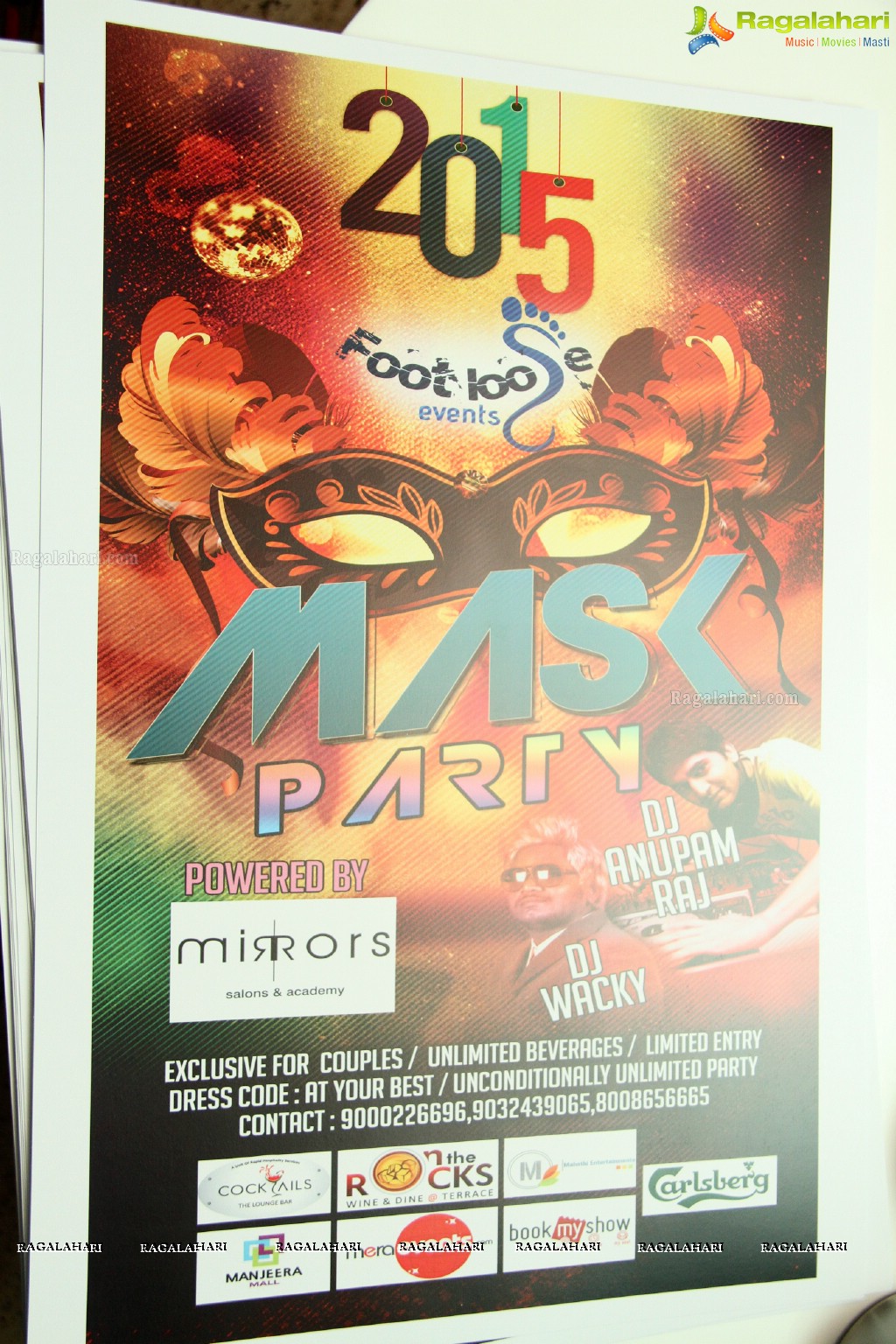 The Mask Party Poster Launch