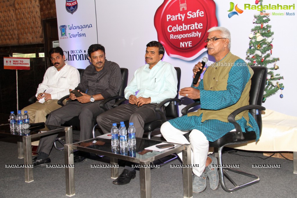 Launch of Social Awareness Campaign - Party Safe, Celebrate Responsibly NYE