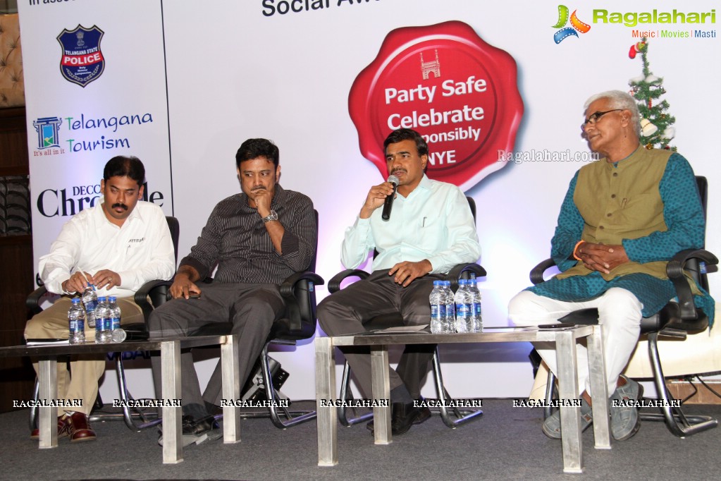 Launch of Social Awareness Campaign - Party Safe, Celebrate Responsibly NYE