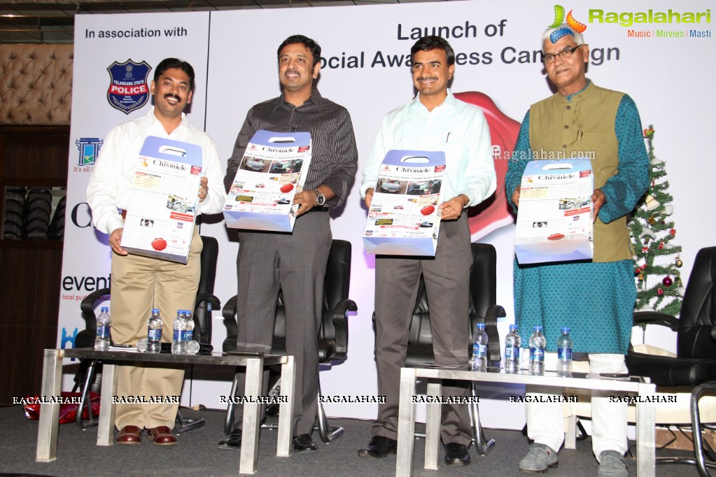 Launch of Social Awareness Campaign - Party Safe, Celebrate Responsibly NYE