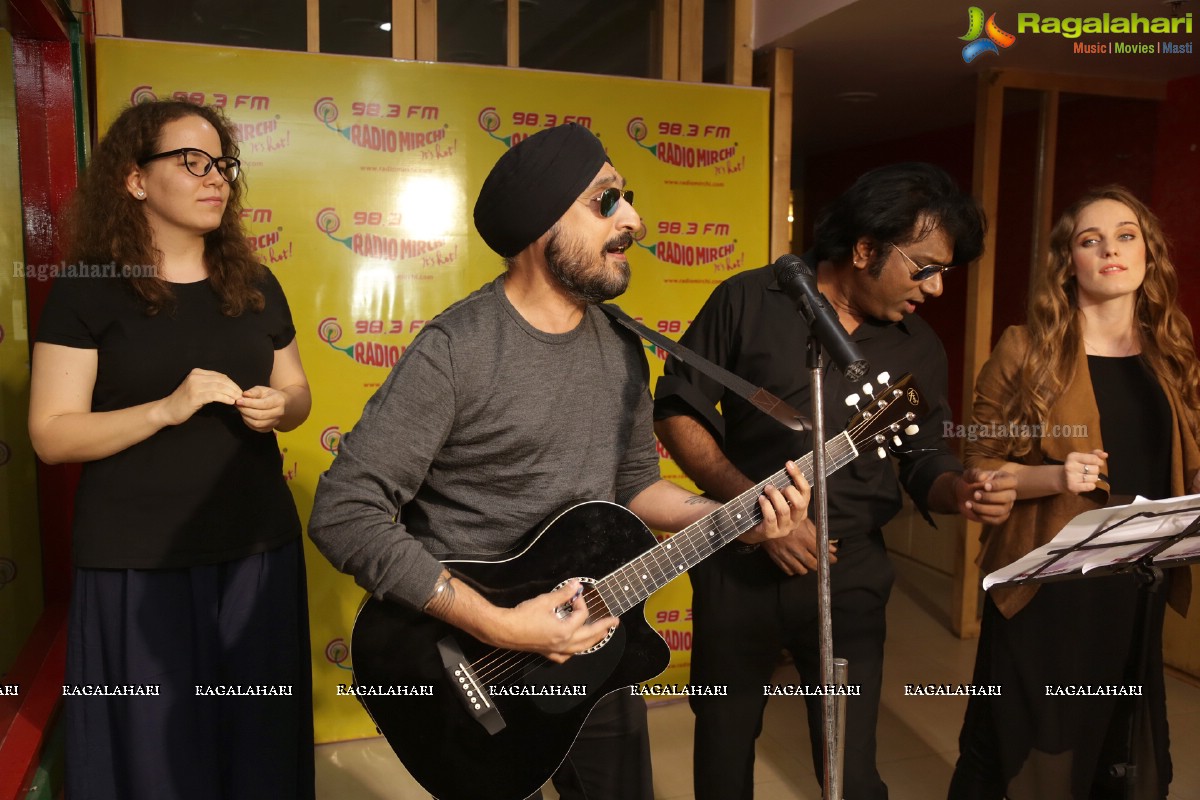 Meherbaan Video Song Launch at Radio Mirchi, Hyderabad