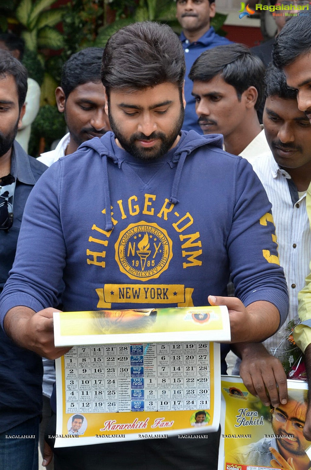 Nara Rohit launches New Year 2016 Calendar 