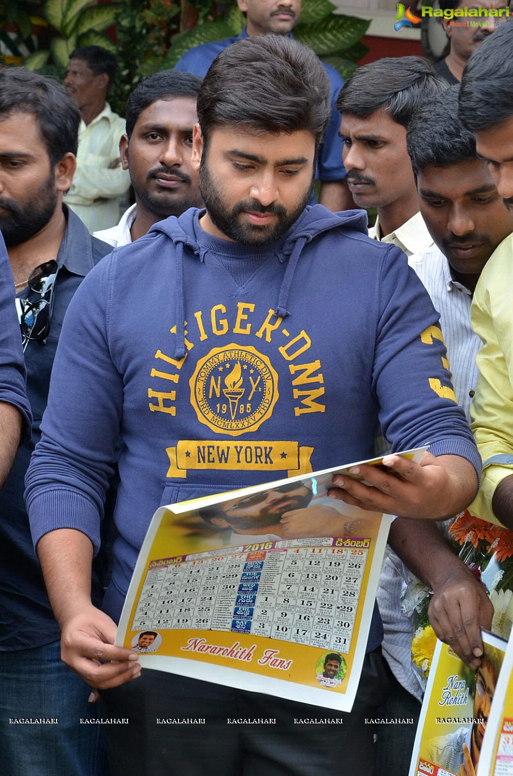 Nara Rohit launches New Year 2016 Calendar 