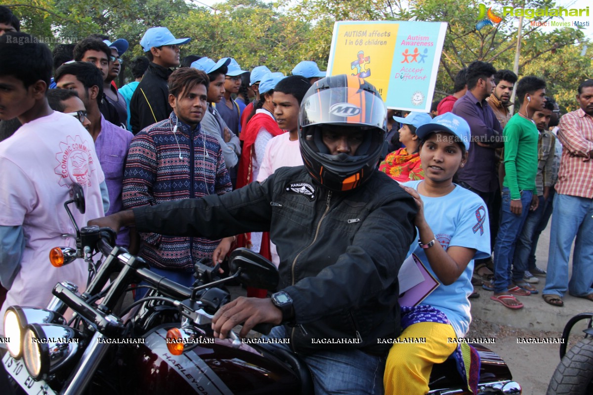 5K Run for Autism Awareness Save the Girl Child at Necklace Road, Hyderabad