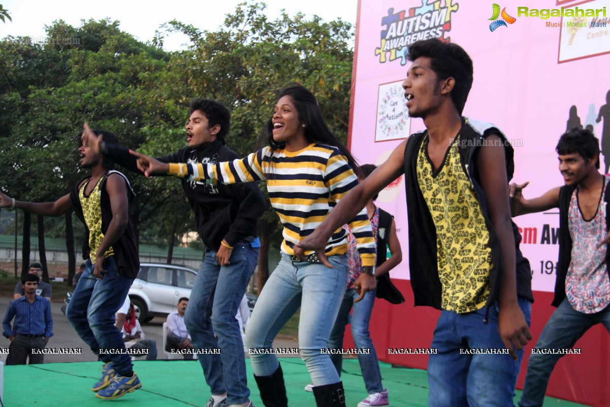 5K Run for Autism Awareness Save the Girl Child at Necklace Road, Hyderabad