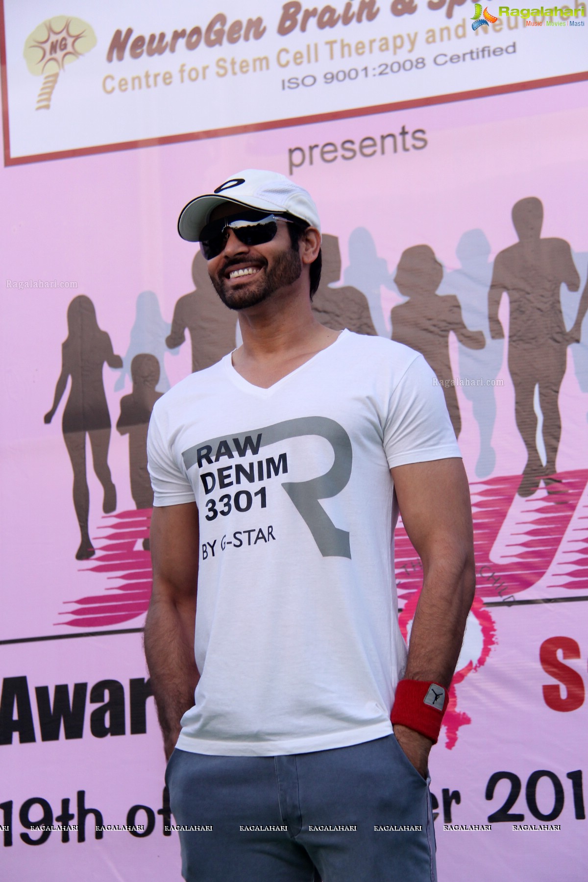 5K Run for Autism Awareness Save the Girl Child at Necklace Road, Hyderabad