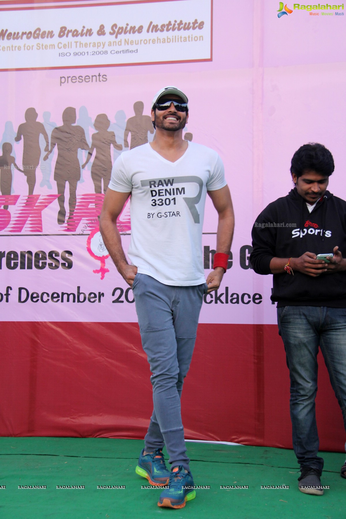 5K Run for Autism Awareness Save the Girl Child at Necklace Road, Hyderabad